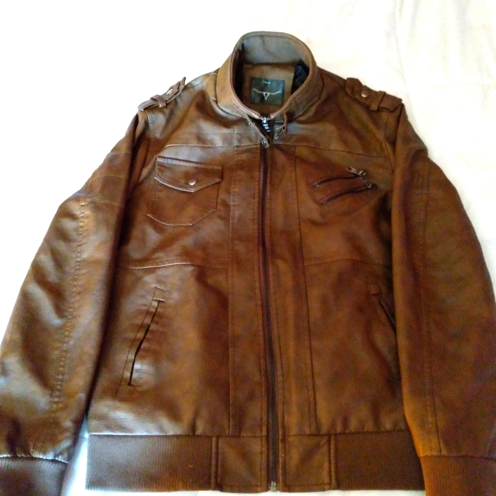 Dixon leather jacket